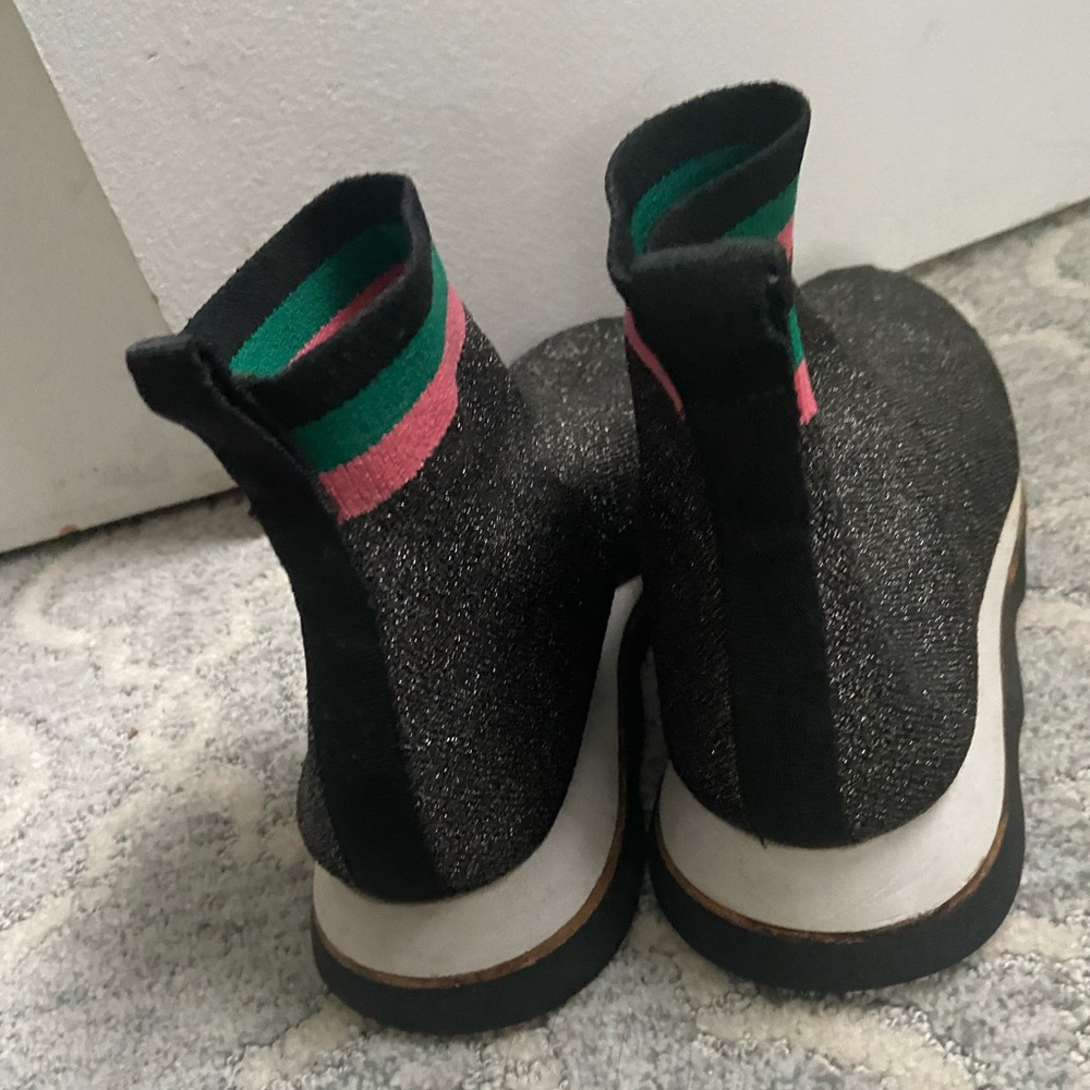 Loeffler Randal sick sick sneakers with glitter super glamorous and fashionable